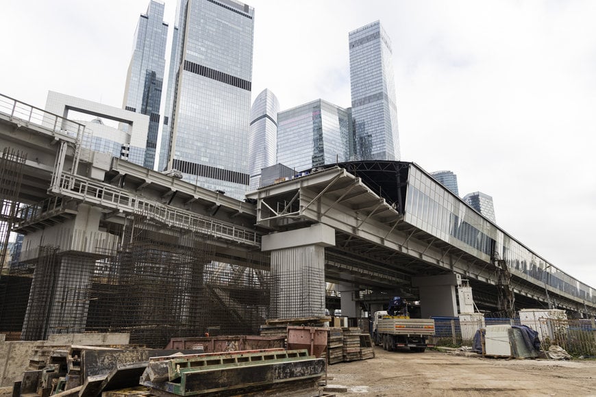 Mosmetro: Testovskaya station of the future MCD-4 will be the highest and the tallest one in Moscow 